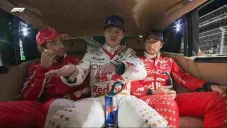 Las entrevistas post carrera en el GP de Las Vegas fueron lejos de la pista