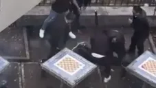 UNAM: Sujetos ingresaron a la Facultad de Contaduría con tubos para golpear a un estudiante