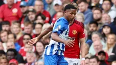 Ansu Fati jugando con el Brighton