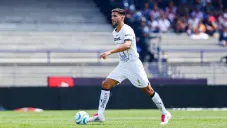 El argentino en partido con Pumas