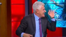 Ferretti realizando el gesto en el programa