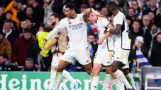 Madrid en celebración de gol