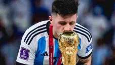 Enzo Fernández reveló que Mbappé lo amenazó en la final de Qatar 2022