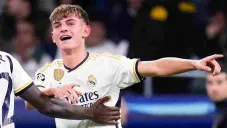 Nico Paz pasó de anotar en Champions League a Tercera División