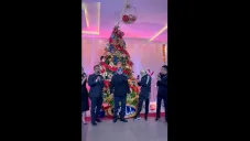 CMLL enciende su árbol de Navidad para celebrar las fiestas decembrinas