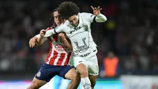 Momentos del partido entre Pumas y Chivas en fase regular