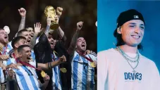 Peso Pluma recuerda la victoria de Argentina sobre México: 'Nos metieron la..'