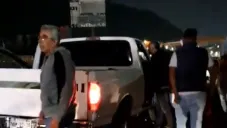 El incidente ocurrió en la carretera