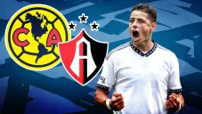 'Chicharito' Hernández escoge entre América y Atlas