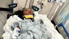 Bernans en el hospital internada