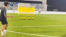Cristiano Ronaldo Jr. se luce con golazo de tiro libre