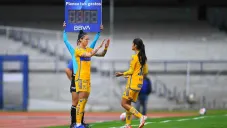 ¡Debut felino! Jenni Hermoso tuvo sus primeros minutos con la playera de Tigres