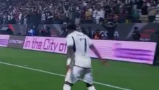 El festejo del brasileño