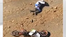 Partió su moto en dos: Fran Gómez Pallas tuvo un duro accidente en el Rally Dakar