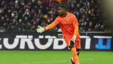 El arquero en partido de Serie A