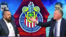 Peláez en la mesa con Álvaro Morales