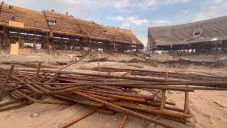 Así luce el estadio Luis Pirata Fuente durante su remodelación