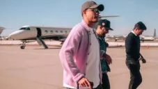 Chicharito ya arribó a Guadalajara; viajó en vuelo privado