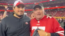 Familia de Alfredo Gutiérrez festeja el triunfo de los 49ers: 'De jugar en las calles, a un paso de ganar el Super Bowl'