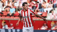 Esteban Lozano, canterano de América, brilla con golazo en Sporting de Gijón