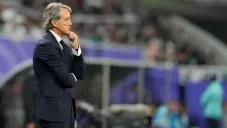 Roberto Mancini se fue antes del final de la tanda de penaltis en eliminación de Arabia Saudita