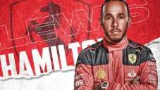Lewis Hamilton impactó al mundo del deporte tras su cambio a Ferrari para 2025