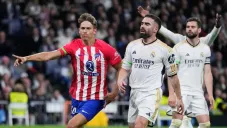 Llorente celebra el gol del empate ante el Madrid