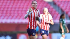 ¡Goleada histórica! Licha Cervantes marcó seis goles en la victoria 10-2 de Chivas Femenil