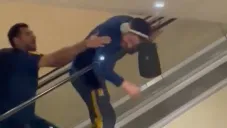 El francés se golpeó ligeramente