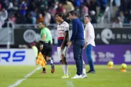 Fernando Gago se encaró con el cuerpo técnico de Mazatlán