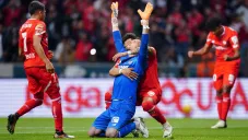 Tiago Volpi anotó de penalti para darle la victoria a Toluca sobre Santos