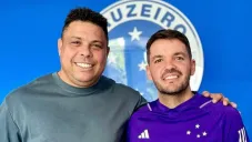 Nazario y Larcamón en Cruzeiro