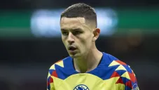 El futbolista de las Águilas en partido de Liga MX