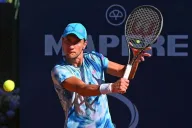 Renzo Olivo fue descalificado tras patear silla del juez