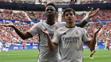 Vinicius marcó doblete en la victoria de este sábado