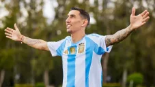El delantero sudamericano con la selección