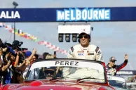 Checo Pérez debutó en Australia