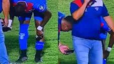 ¿Vasos de plástico en lugar de espinilleras? Jomal Williams hizo algo insólito