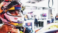 Sergio Pérez en el Circuito de Suzuka