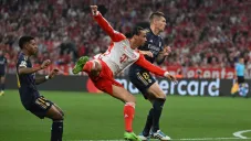 Momentos del partidazo de este martes