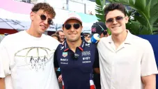 ¡Disfrutando de las vacaciones! Lichnovsky y Reyes presentes en el GP de Miami