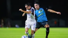 Momentos del partido de este miércoles