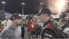 Stenhouse Jr. y Busch se encararon después de la carrera