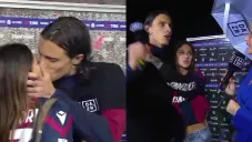 La novia de Calafiori se hizo viral en redes sociales