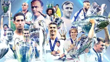 Así han sido los 15 títulos de Champions League de Real Madrid