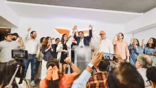 El candidato agradeció a quienes confiaron y votaron por él