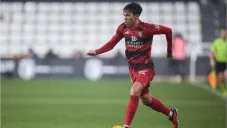 Jonathan Gómez, jugador mexicano en la Segunda División de España, apunta a llegar a Chivas