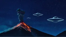 También se habla de una supuesta base dentro del cráter.