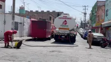 Los colonos temen que el agua también se pueda contaminar.