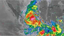 El fenómeno natural llegará con vientos de 80 kilómetros por hora.